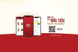 HIGHLANDS COFFEE OFFICIALLY LAUNCHES NEW MOBILE APP