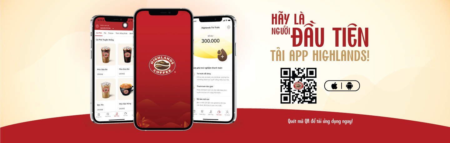 Highlands Coffee Mobile App Launch